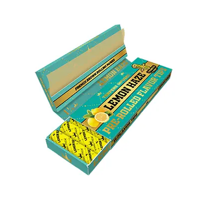 rollinbd.com-Product-Collection-King Plam Lemon Haze Rolling Paper With Flavor Tips