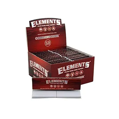 rollinbd.com-Product-Collection-ELEMENTS Red Connoisseur King Size Slim