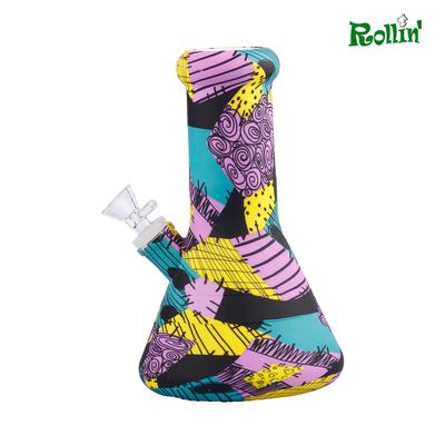 rollinbd.com-Product-Collection-SB001- 8.5 inch Silicone water pipe with ice chamber