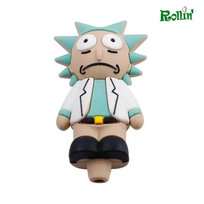 rollinbd.com-Product-Collection-SP 12cm Rick and Morty Silicone pipe