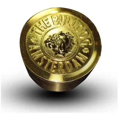 rollinbd.com-Product-Collection-Bulldog Gold Metal 3 Part Grinder, 38mm