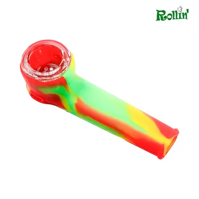 rollinbd.com-Product-Collection-SP 10cm glass bowl Mix color Silicone pipe