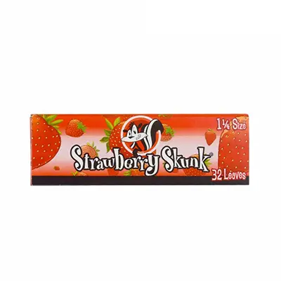 rollinbd.com-Product-Collection-Skunk 1 1/4 Size Strawberry Flavored Rolling Papers