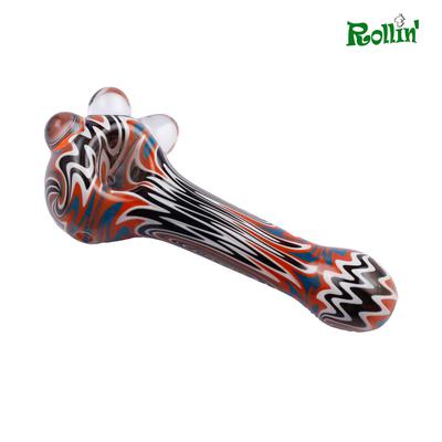 rollinbd.com-Product-Collection-GP002- Mix color premium glass pipe 12.5 cm