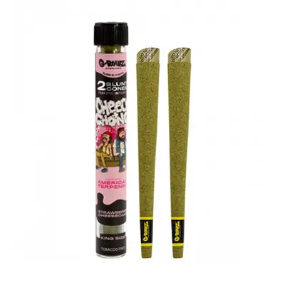 rollinbd.com-Product-Collection-G-Rollz Cheech & Chong Hemp Blunts Strawberry Cheesecake