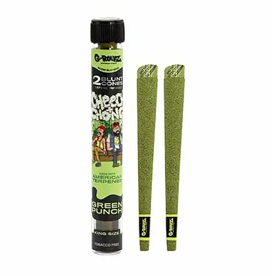 rollinbd.com-Product-Collection-G-Rollz Cheech & Chong Hemp Blunts Green Punch