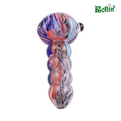 rollinbd.com-Product-Collection-GP003- Mix color premium glass pipe 12.5 cm