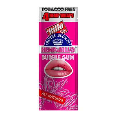 rollinbd.com-Product-Collection-Royal Blunts Hemparillo Bubble Gum 4 Hemp Wraps