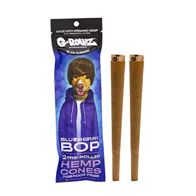 rollinbd.com-Product-Collection-G rollz pre rolled hemp cones Blueberry bop