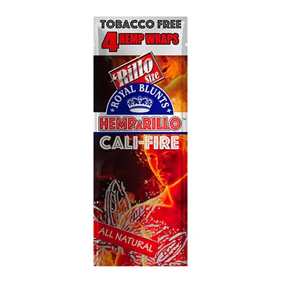 rollinbd.com-Product-Collection-Royal Blunts Hemparillo Cali-Fire 4 Hemp Wraps