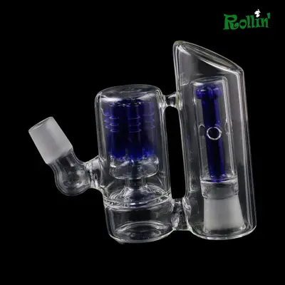 rollinbd.com-Product-Collection-AC003- 18mm , 45 degree, showerhead to Tree Perc. dual chamber Ashcatcher