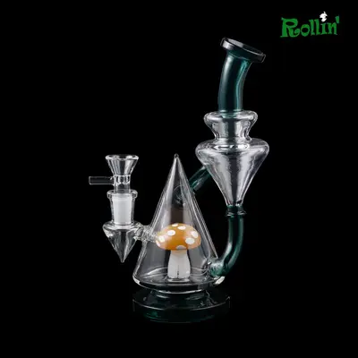 rollinbd.com-Product-Collection-GB 7.8 inch Mashroom glass water pipe