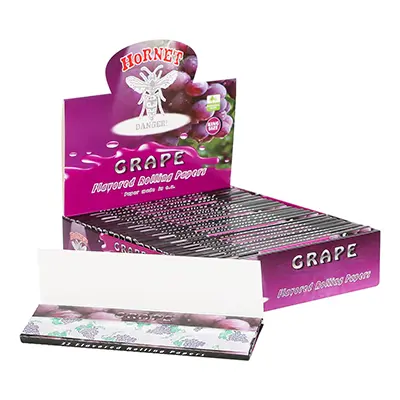 rollinbd.com-Product-Collection-HORNET King Size Grape Flavors Rolling Papers