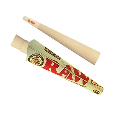 rollinbd.com-Product-Collection-Raw organic hemp king size cone 3 per pack