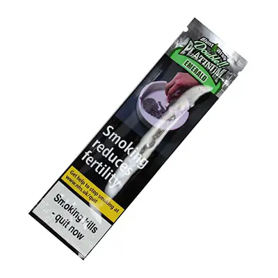 rollinbd.com-Product-Collection-Double Platinum Blunt Wrap Emerald 2x