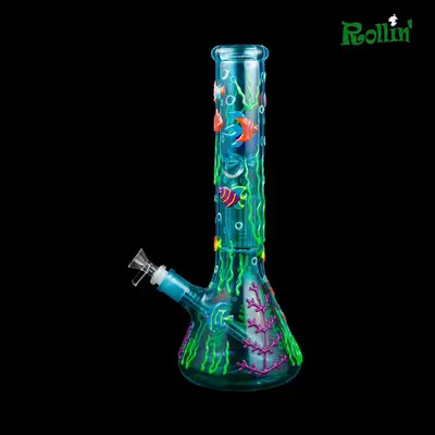 rollinbd.com-Product-Collection-GB 14 inch Blue fish glass water pipe