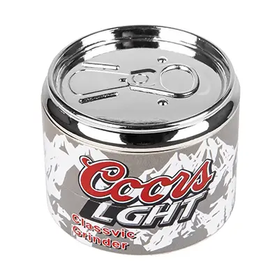 rollinbd.com-Product-Collection-Pop Can 3 Parts Coors Light Grinder , 4.5cm