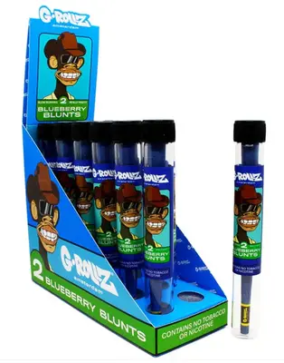 rollinbd.com-Product-Collection-G-Rollz Cheech & Chong Hemp Blunts Blueberry