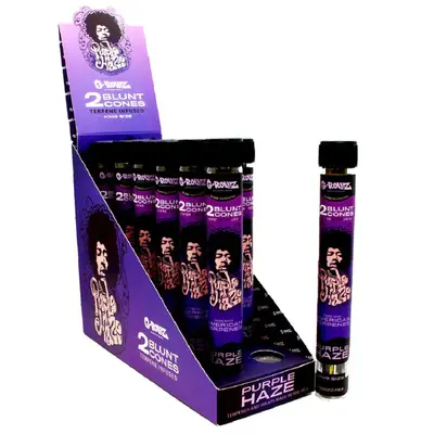 rollinbd.com-Product-Collection-G-ROLLZ - Terpene Blunt Cones - 2 Per Pack - Purple Haze