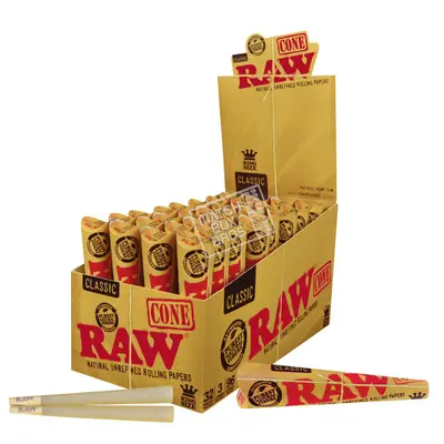 rollinbd.com-Product-Collection-Raw Classic Cones King Size 3 Pack