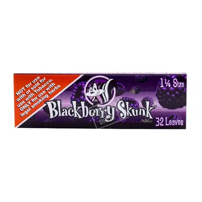 rollinbd.com-Product-Collection-SKUNK Hemp 1¼ Flavoured Rolling Papers Blackberry