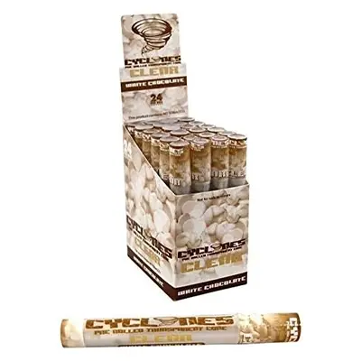 rollinbd.com-Product-Collection-Cyclone Pre-Rolled Clear Cone White Chocolate Flavor